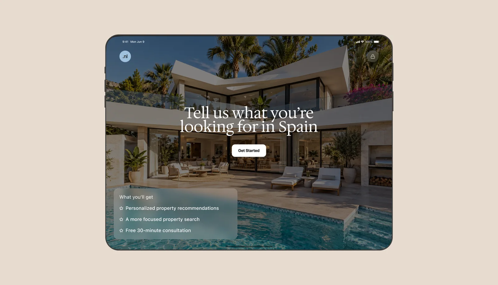 Koop in Spanje: Leads verzamelen (ontwerp)