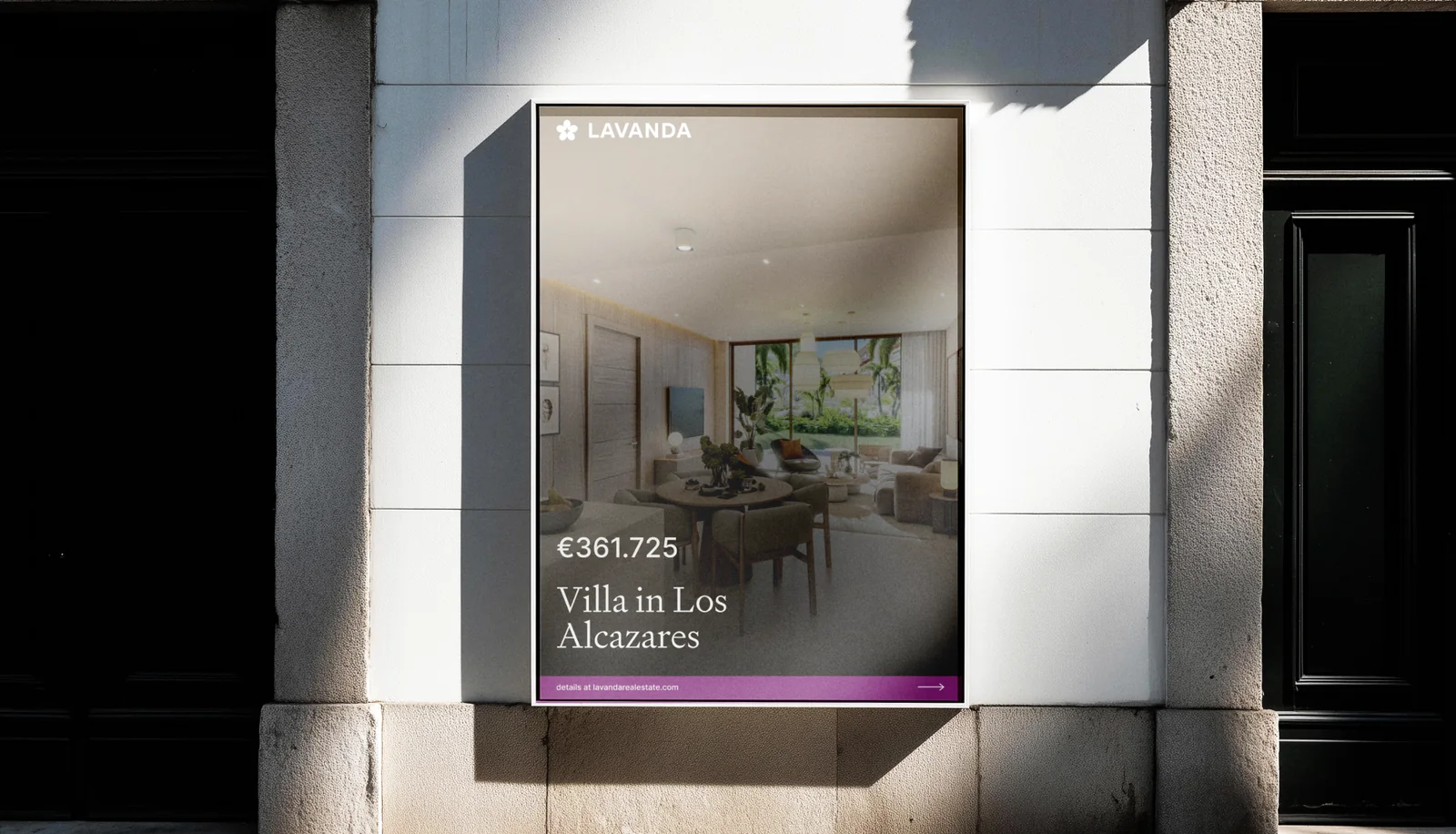 Lavanda Real Estate: Billboard (ontwerp)