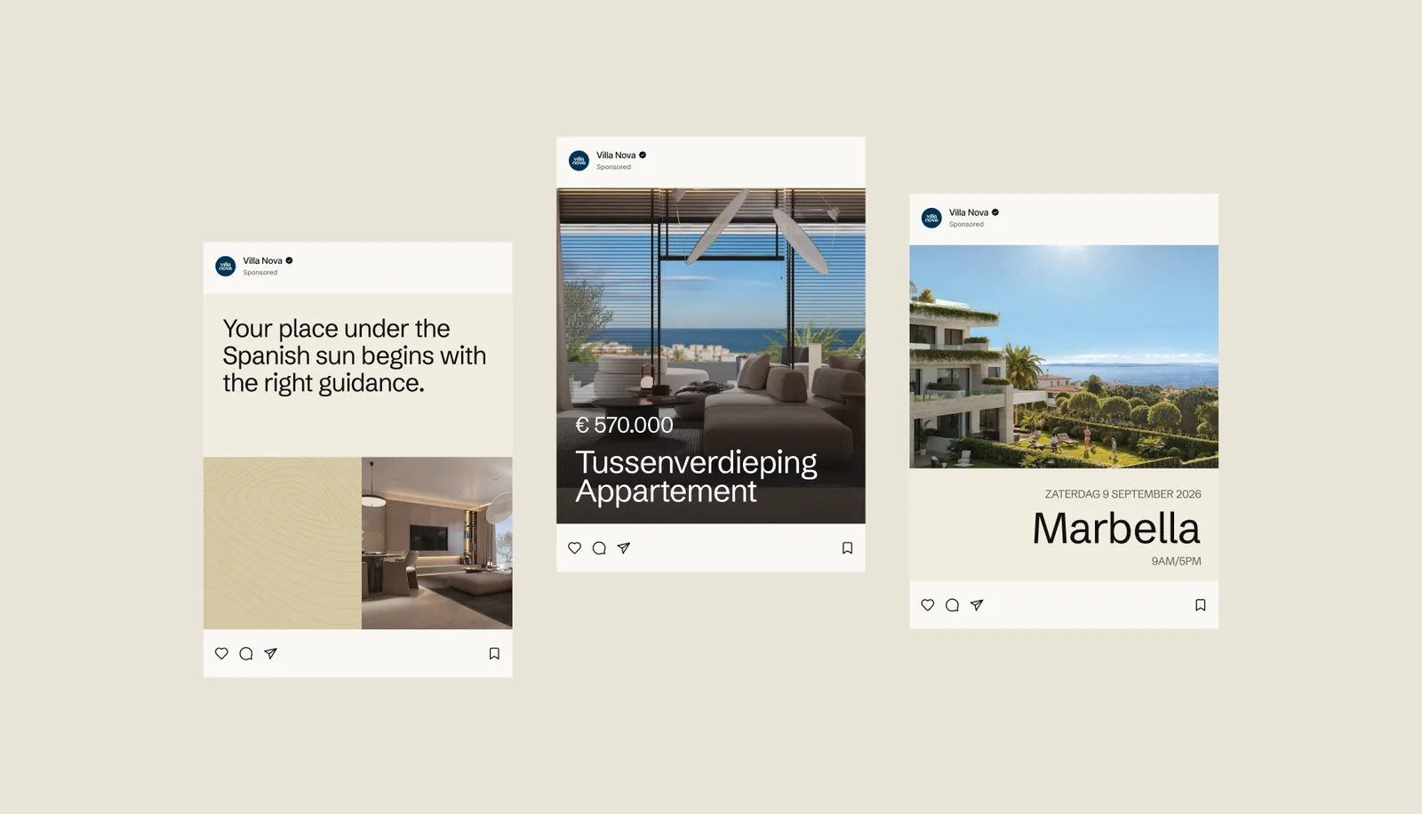 Villa Nova: Sociale media (ontwerp)