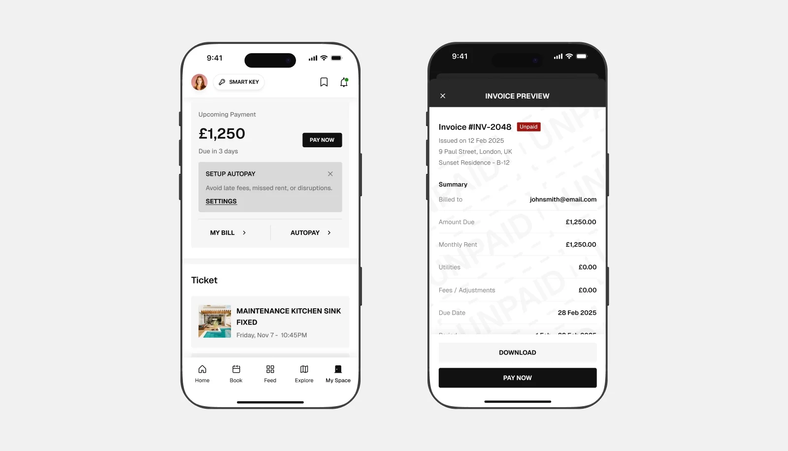 Vonder: Bewonersapp (ontwerp)